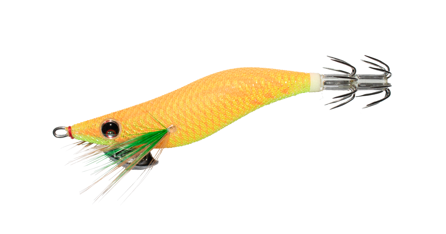 Yo-Zuri Aurie-Q Cloth Wrapped 2020 Squid Jig 2.5