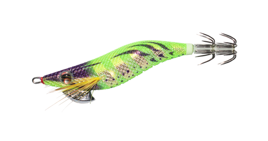 Duel Yo-Zuri Aurie-Q Cloth Wrapped Squid Jig 2.5